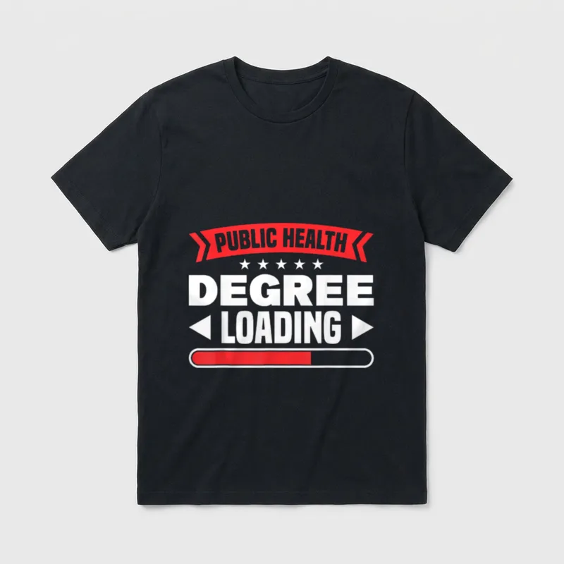 Public Health Degree Loading Nurse T-Shirt – Classic T-Shirt in Black