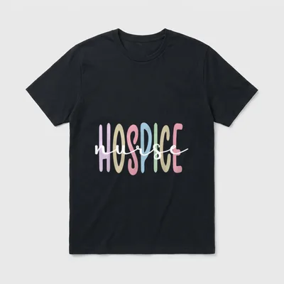 Hospice Nurse Appreciation Palliative T-Shirt – Classic T-Shirt in Black