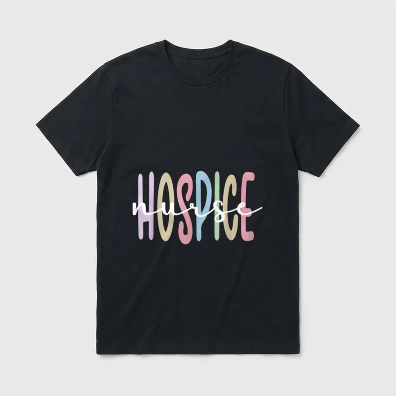 Hospice Nurse Appreciation Palliative T-Shirt – Classic T-Shirt in Black