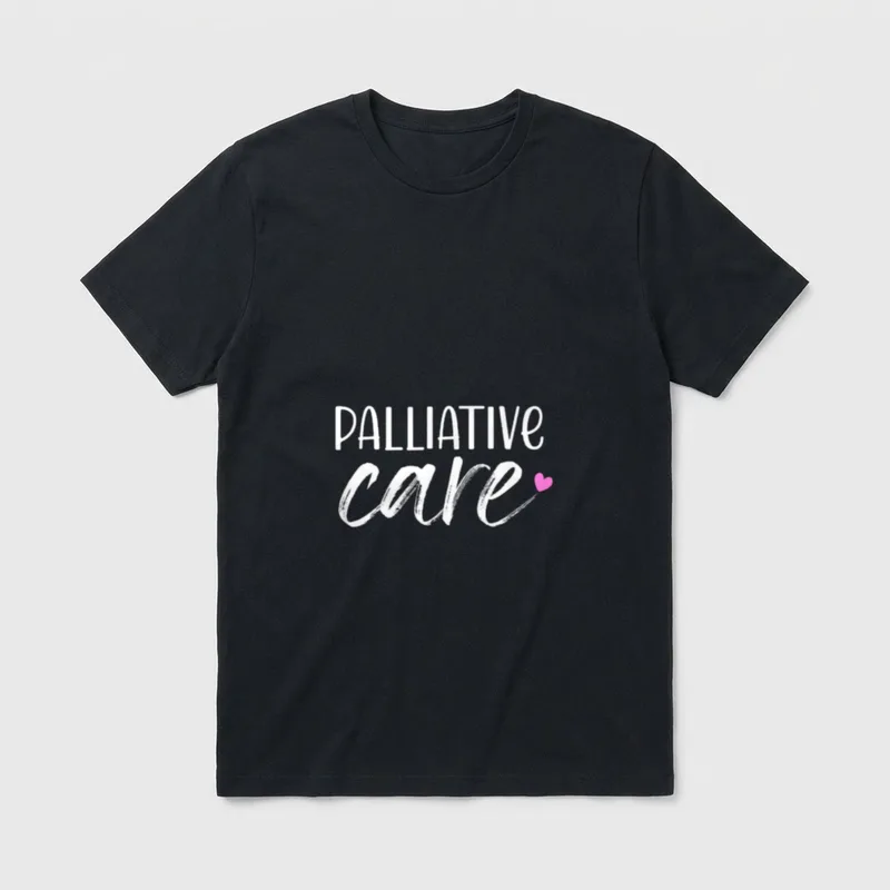 Hospice Nurse Palliative Care T-Shirt – Classic T-Shirt in Black