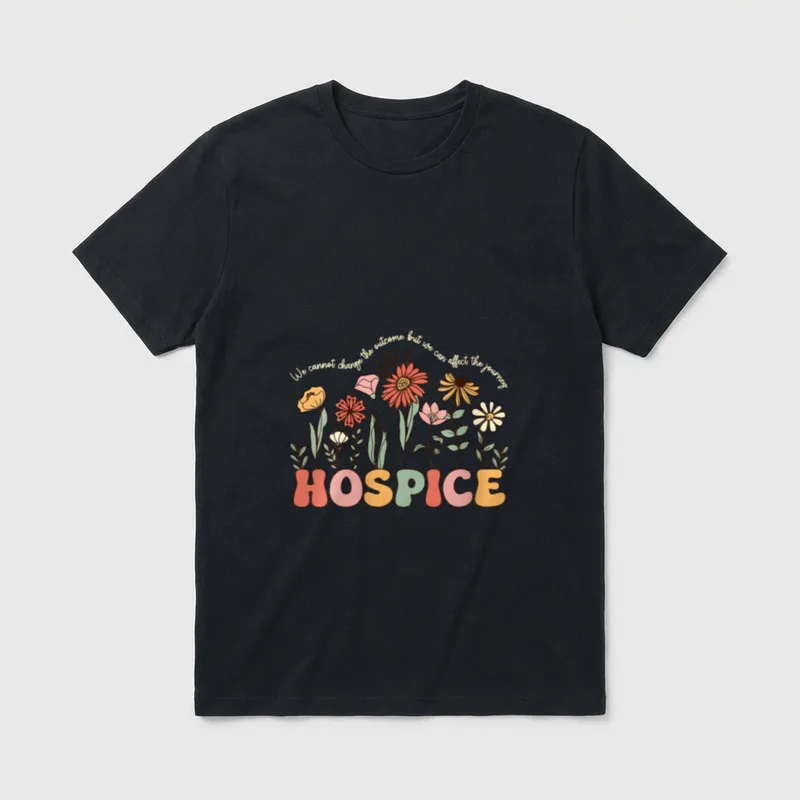 Hospice Nurses Social Worker Palliative Care T-Shirt – Classic T-Shirt in Black