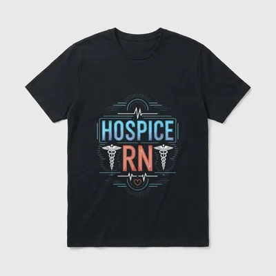 Hospice Rn Nurse Nursing Palliative T-Shirt – Classic T-Shirt in Black