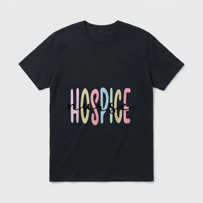 Hospice Nurse Appreciation Palliative Day T-Shirt – Classic T-Shirt in Black