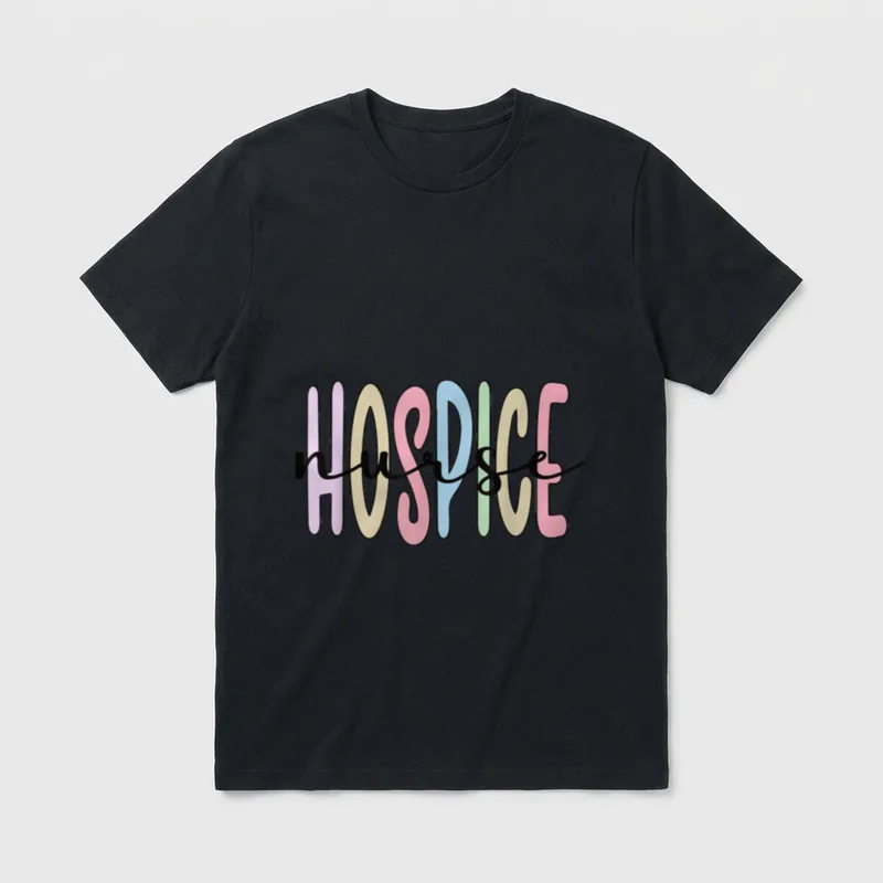 Hospice Nurse Appreciation Palliative Day T-Shirt – Classic T-Shirt in Black