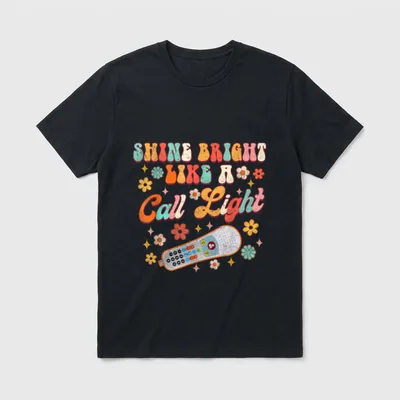 Light Funny ER ICU Nurse Nursing T-Shirt – Classic T-Shirt in Black