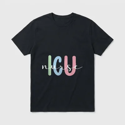 Best ICU Nurse Appreciation Intensive Care T-Shirt – Classic T-Shirt in Black
