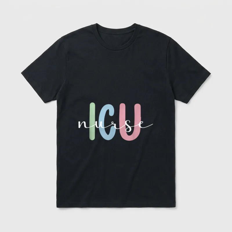 Best ICU Nurse Appreciation Intensive Care T-Shirt – Classic T-Shirt in Black