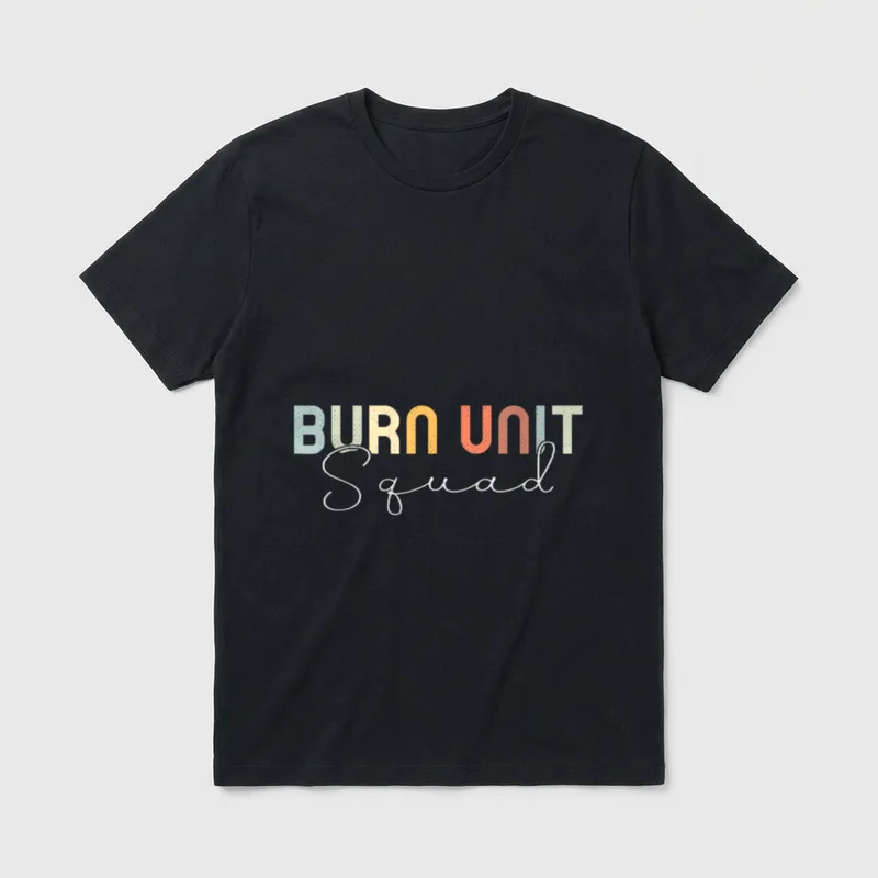 BICU Nurse Burn Intensive Care Unit T-Shirt – Classic T-Shirt in Black