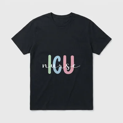 Best ICU Nurse Appreciation Intensive Unit T-Shirt – Classic T-Shirt in Black