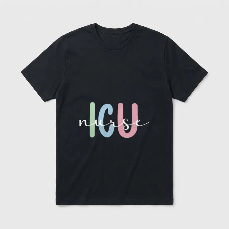 Best ICU Nurse Appreciation Intensive Unit T-Shirt – Classic T-Shirt in Black