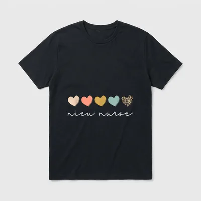 Nicu Nurse Newborn Intensive Care Infant T-Shirt – Classic T-Shirt in Black