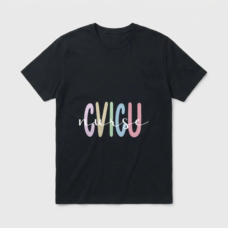 CVICU Nurse Cardiovascular Intensive Care Perfect T-Shirt – Classic T-Shirt in Black
