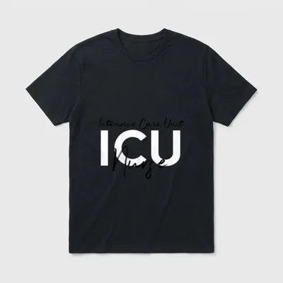 ICU Nurse Intensive Care Unit Whether T-Shirt – Classic T-Shirt in Black