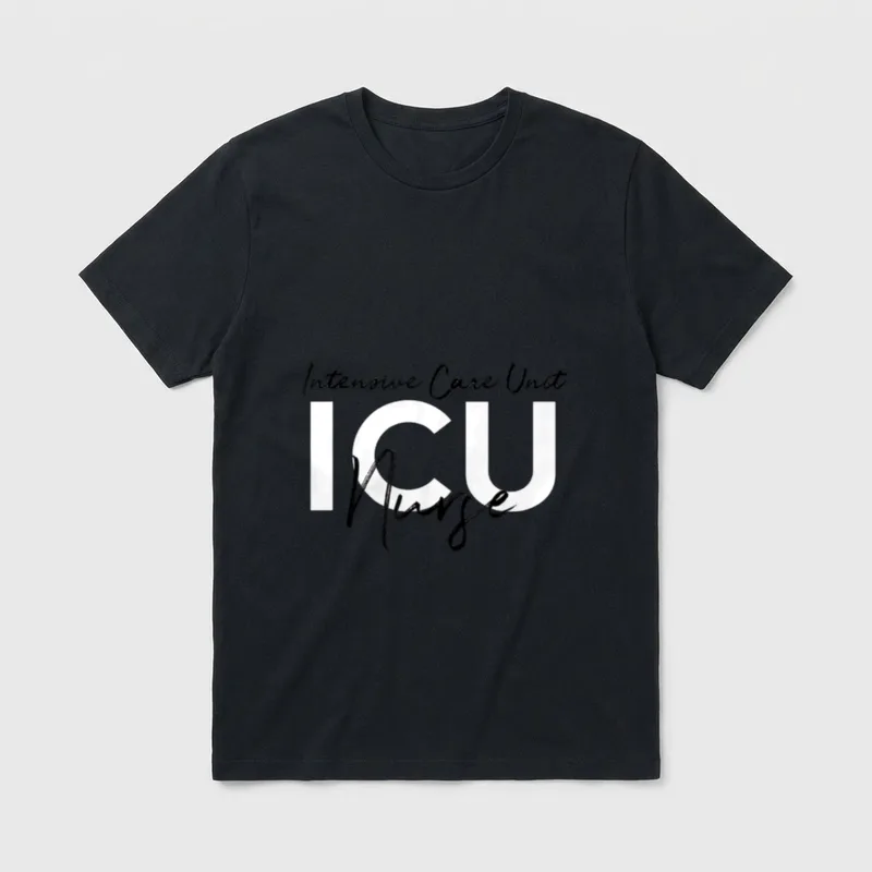ICU Nurse Intensive Care Unit Whether T-Shirt – Classic T-Shirt in Black