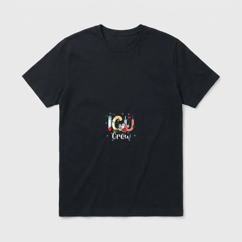 Sided When You're Sleeping Funny ICU T-Shirt – Classic T-Shirt in Black