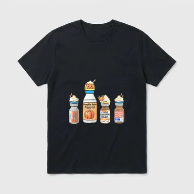 Pumpkin Spice Propofol Cute Halloween Nurse T-Shirt – Classic T-Shirt in Black