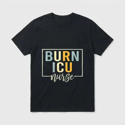 BICU Burn ICU Nurse Specialized Intensive T-Shirt – Classic T-Shirt in Black