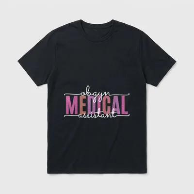 OBGYN Medical Assistant Obstetrics Nurse T-Shirt – Classic T-Shirt in Black