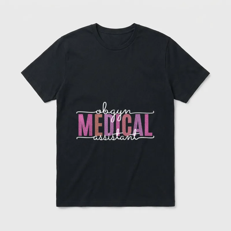 OBGYN Medical Assistant Obstetrics Nurse T-Shirt – Classic T-Shirt in Black