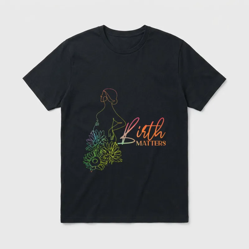 LD Labour and Delivery Nurse Midwife T-Shirt – Classic T-Shirt in Black