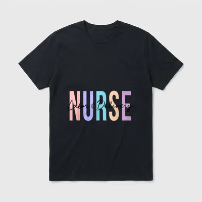 Nurse for Labor and Childbirth T-Shirt – Classic T-Shirt in Black