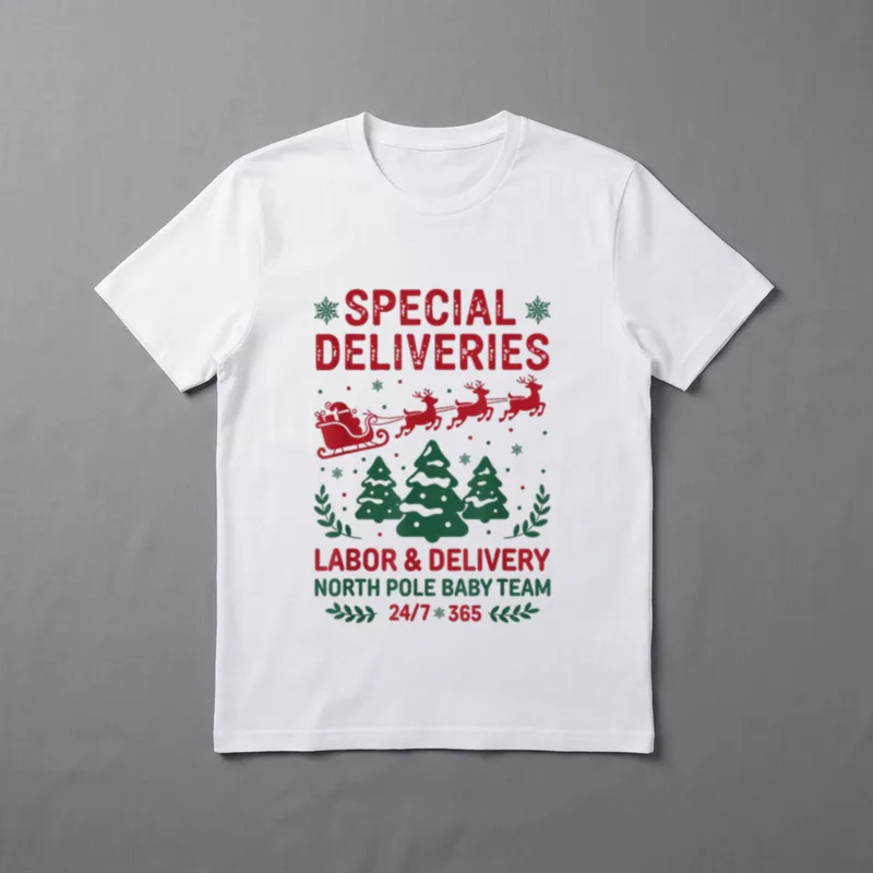 Special Deliveries Labor and Delivery Baby T-Shirt – Classic T-Shirt in Black