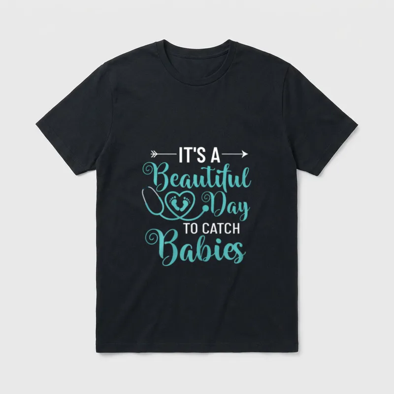 Labor and Delivery Nurse L Hospital T-Shirt – Classic T-Shirt in Black