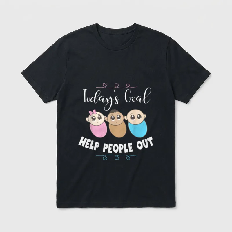 Labor and Delivery L D Todays T-Shirt – Classic T-Shirt in Black