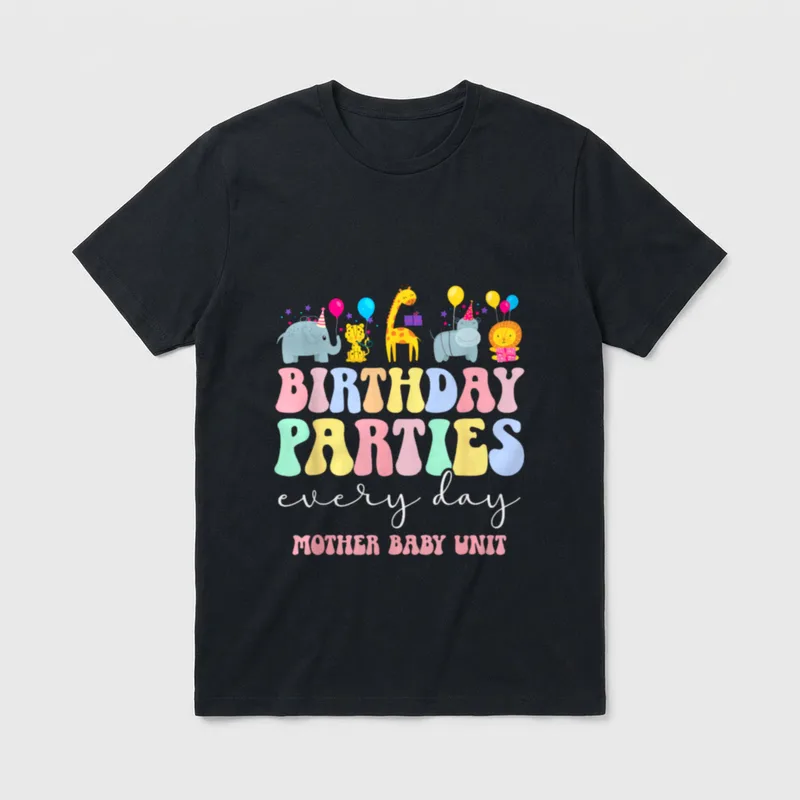 Mother Baby Nurse Funny Unit Postpartum T-Shirt – Classic T-Shirt in Black