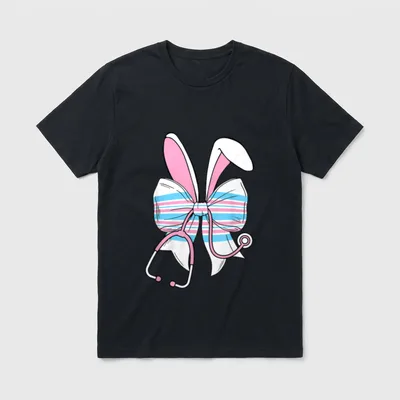 Labor and Delivery Nurse Easter Ears T-Shirt – Classic T-Shirt in Black