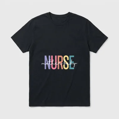 Mother Baby Postpartum Nurse OB Nursing T-Shirt – Classic T-Shirt in Black