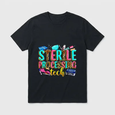 Sterile Processing Tech SPD Week Nurse T-Shirt – Classic T-Shirt in Black