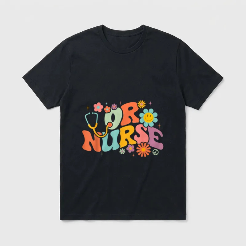 Groovy or Nursing School Medical Operating T-Shirt – Classic T-Shirt in Black