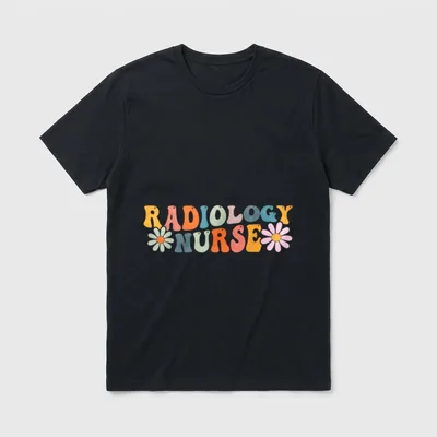 Groovy Interventional Radiology Nurse Rad Tech T-Shirt – Classic T-Shirt in Black