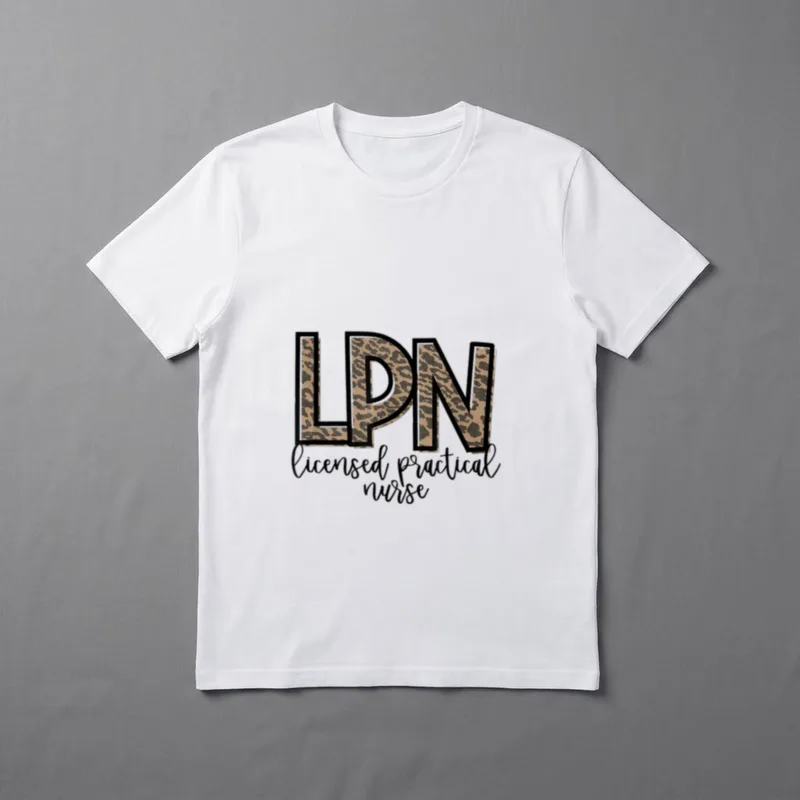 LPN Licensed Practical Nurse Leopard T-Shirt – Classic T-Shirt in Black