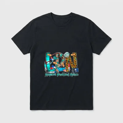 LPN Licensed Practical Nurse Check T-Shirt – Classic T-Shirt in Black