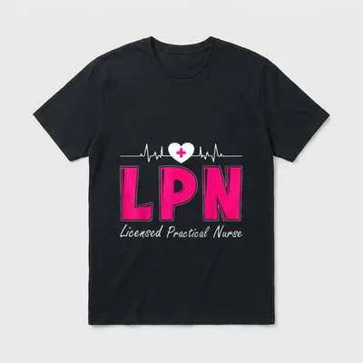 LPN Licensed Practical Nurse Enough T-Shirt – Classic T-Shirt in Black