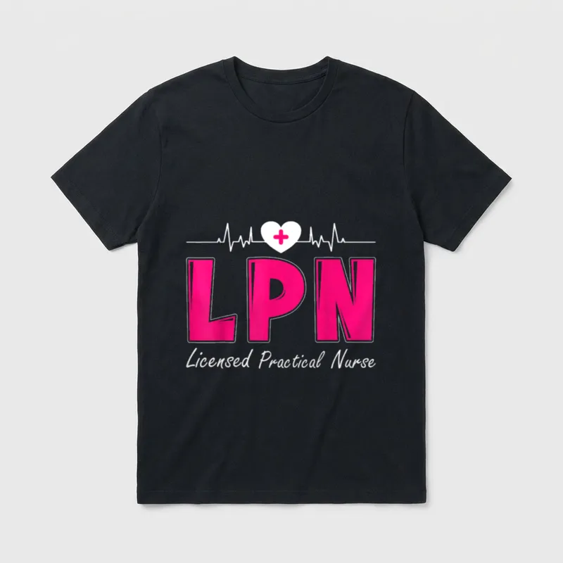 LPN Licensed Practical Nurse Enough T-Shirt – Classic T-Shirt in Black