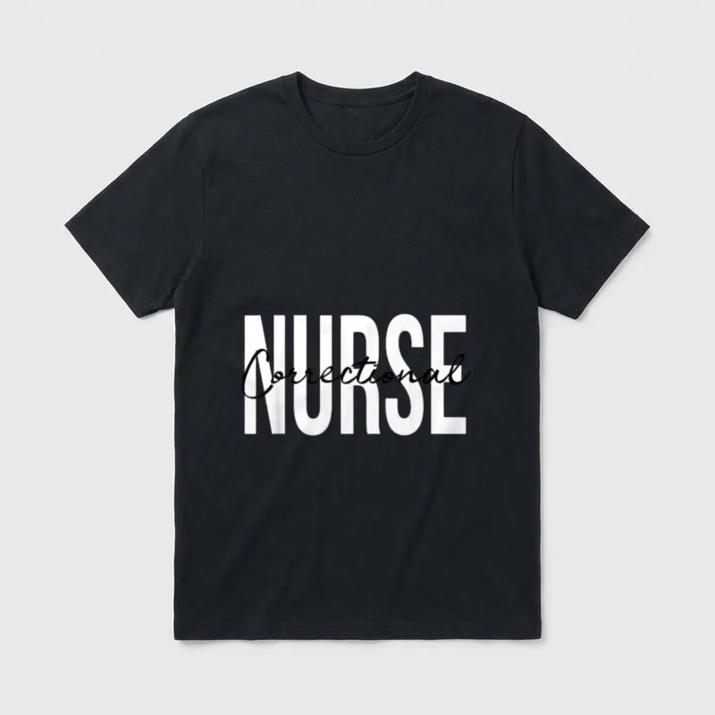 Correction Nurse Prisons Inmate Care RN T-Shirt – Classic T-Shirt in Black