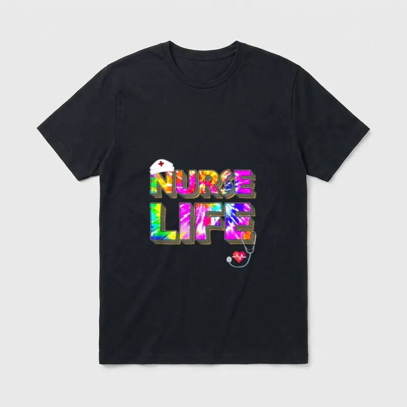 Nurse Life Awesome Nurse's LPN RN T-Shirt – Classic T-Shirt in Black