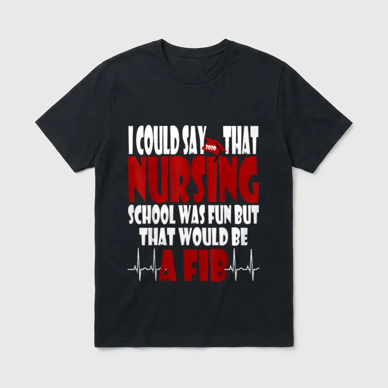 2020 Graduation Nurses RN LPN NP T-Shirt – Classic T-Shirt in Black