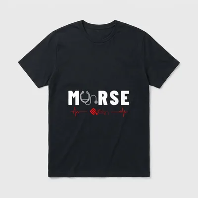 Murse Male Registered Nurse T-Shirt – Classic T-Shirt in Black