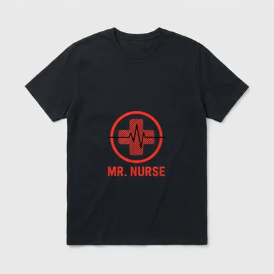 Nurse MR Male Murse Pride T-Shirt – Classic T-Shirt in Black