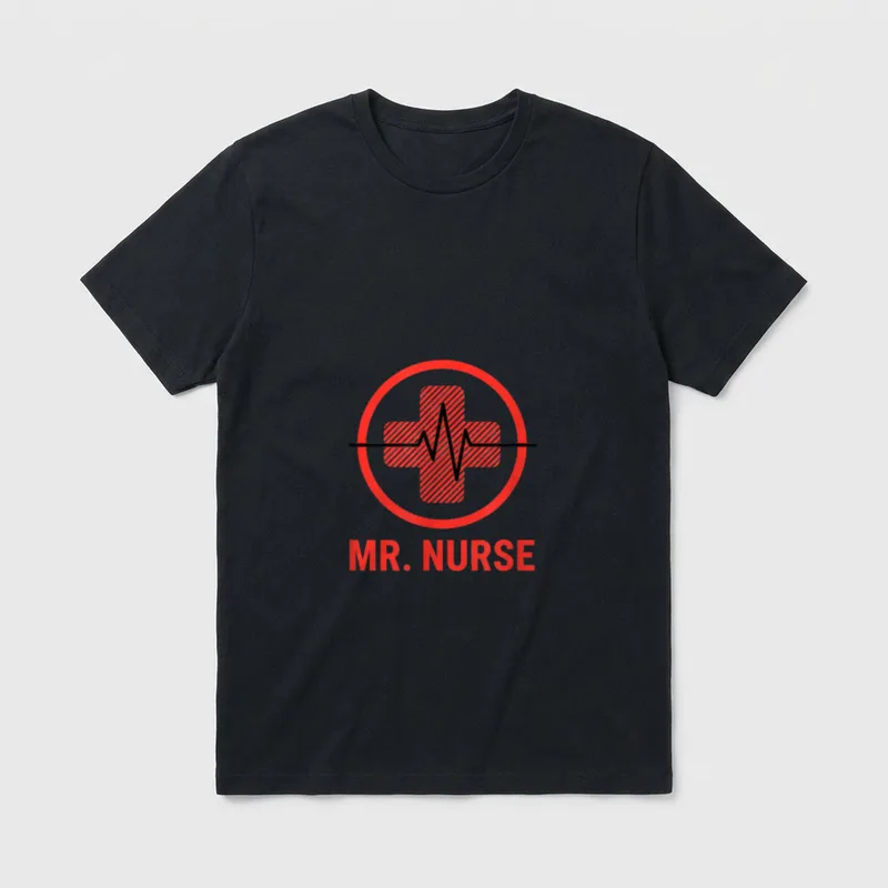 Nurse MR Male Murse Pride T-Shirt – Classic T-Shirt in Black