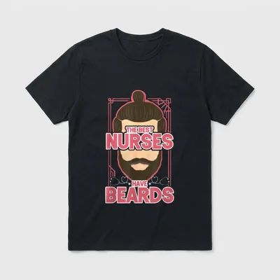 Male Nurse Murse the Best Nurses T-Shirt – Classic T-Shirt in Black