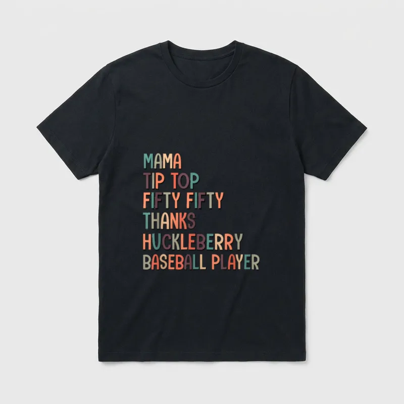 Tip Top Fifty Thanks Huckleberry Neuro T-Shirt – Classic T-Shirt in Black