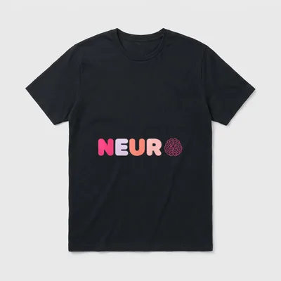 Nurse Neuro Neurology Team Brain Pride T-Shirt – Classic T-Shirt in Black