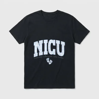 NICU Neonatal Intensive Care Nurse Nurse T-Shirt – Classic T-Shirt in Black