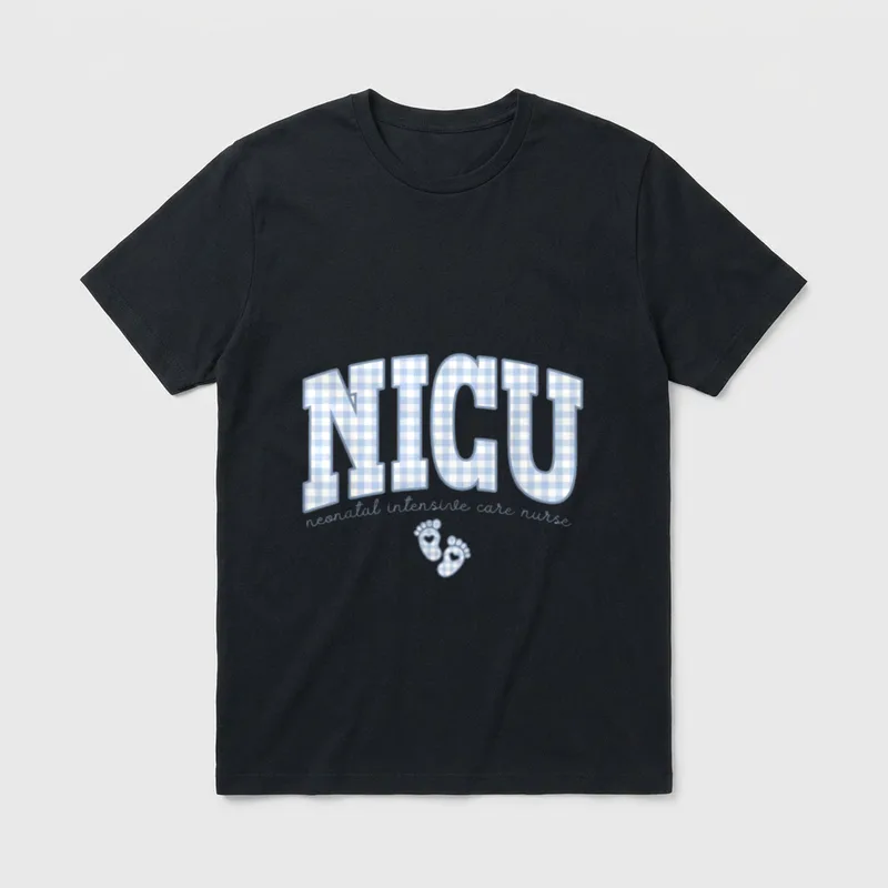 NICU Neonatal Intensive Care Nurse Nurse T-Shirt – Classic T-Shirt in Black