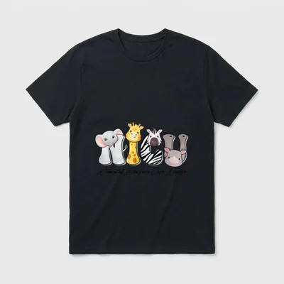 NICU Neonatal Intensive Care Unit Nursing T-Shirt – “NICU” and “Neonatal Intensive Care Nurse” – Classic T-Shirt in Black